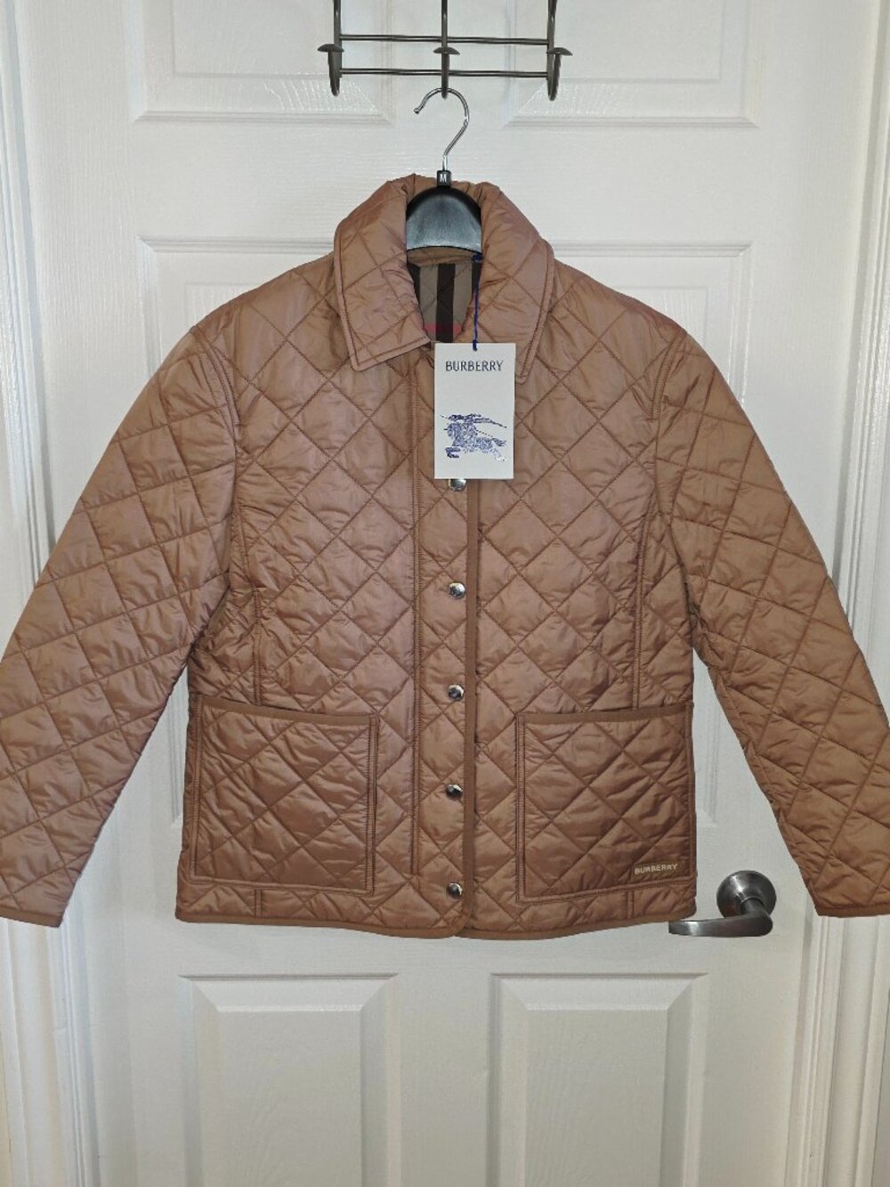 Burberry Diamond Quilted Jacket - Medium